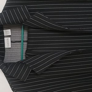 Chicos Pin Stripped Suit